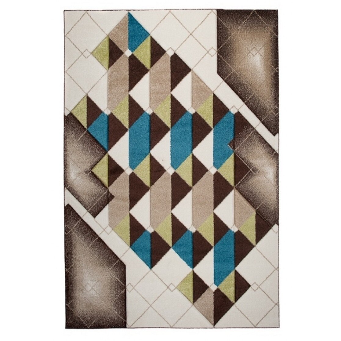 Covor Sumatra Contour Cut Chemex C468A maro 140x190