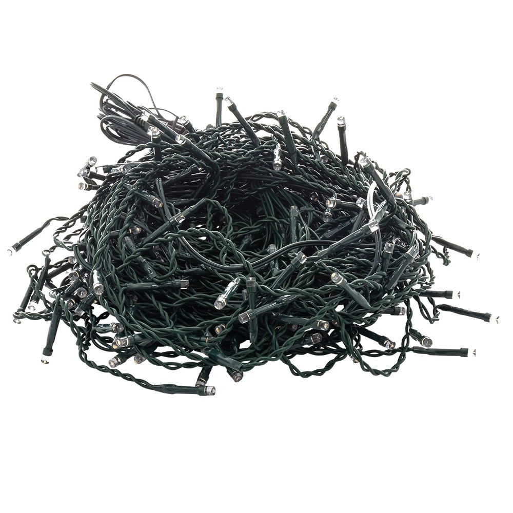 Instalatie de craciun Retlux, Model RXL297, 120 led-uri, Fir luminos, 7,4 m, Alb rece