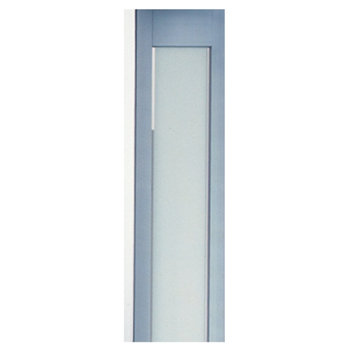 Допълнителна ламела за сгъваема врата хармоника MARLEY NEW GENERATION остъклена, мотив матирано стъкло, алуминий