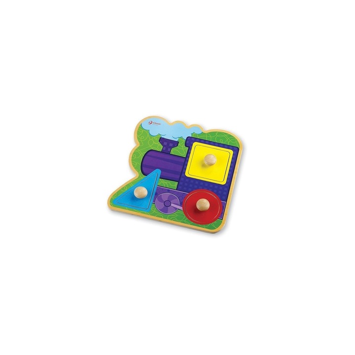 Дървен пъзел - влакче Classic World