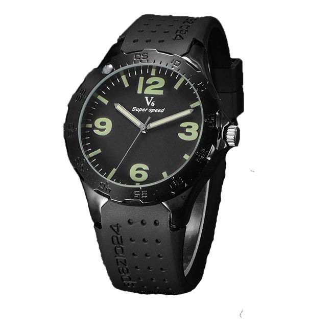 Ceas Quartz V6 Green Light 995935