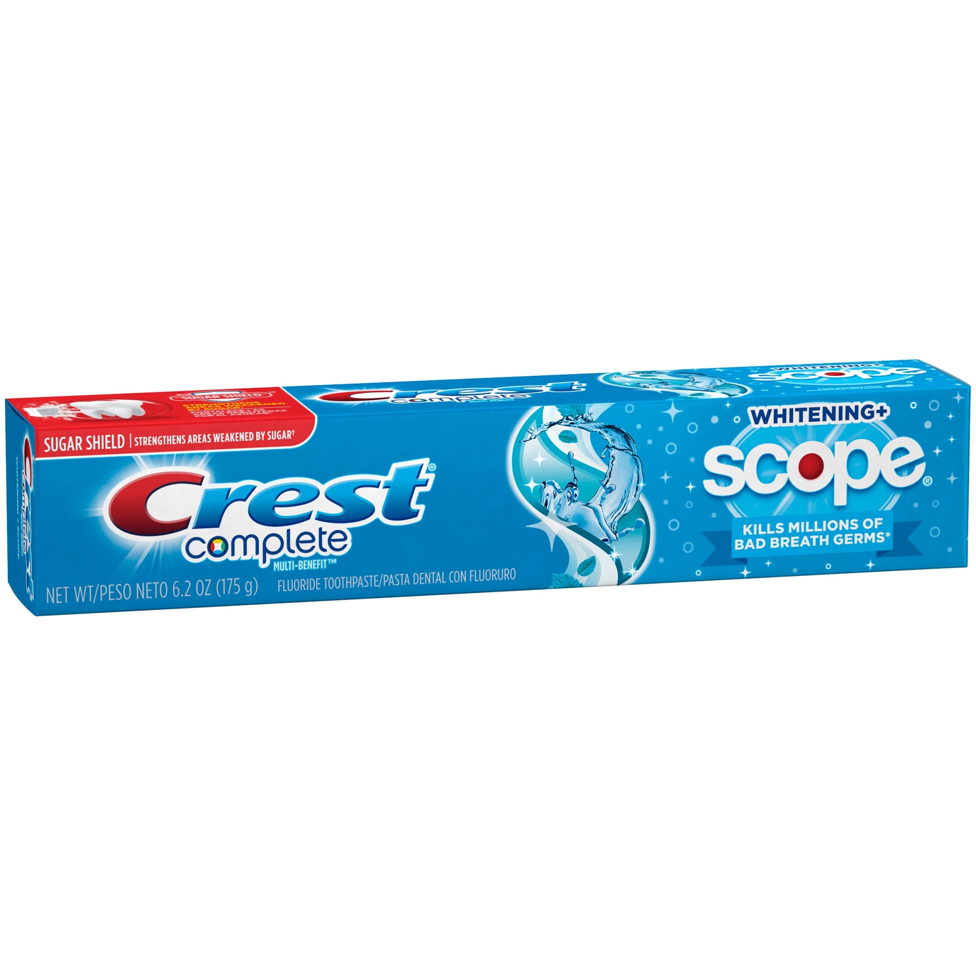 Pasta de Dinti, Crest 3D White, Cool Peppermint, Complete Scope + Whitening, 153gr