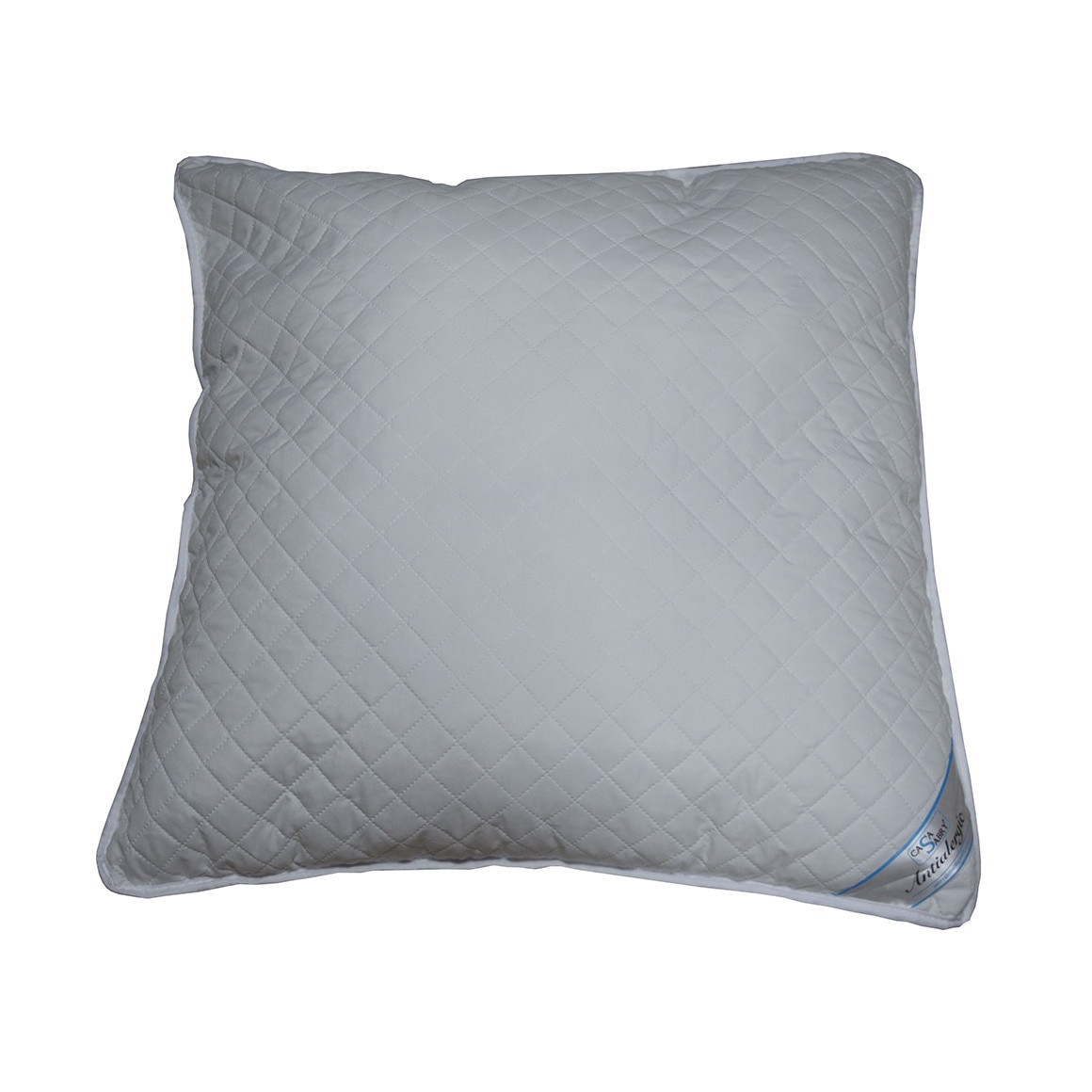 Perna matlasata SOFT alba 70/70 cm