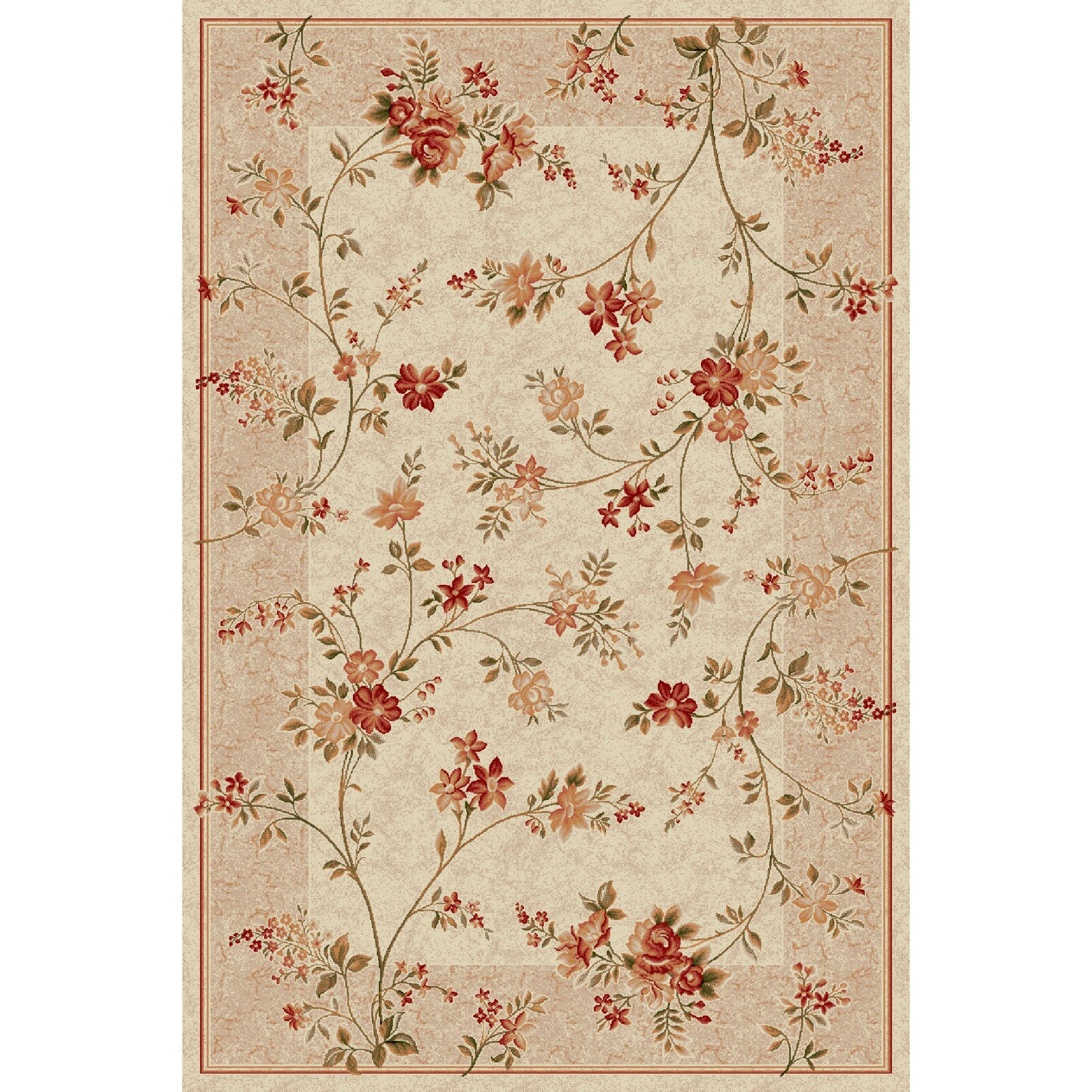 Covor Modern, Lotos 551, Crem / Bej, 80x200 cm, 1800 gr/mp Crem/Bej 80 x 200