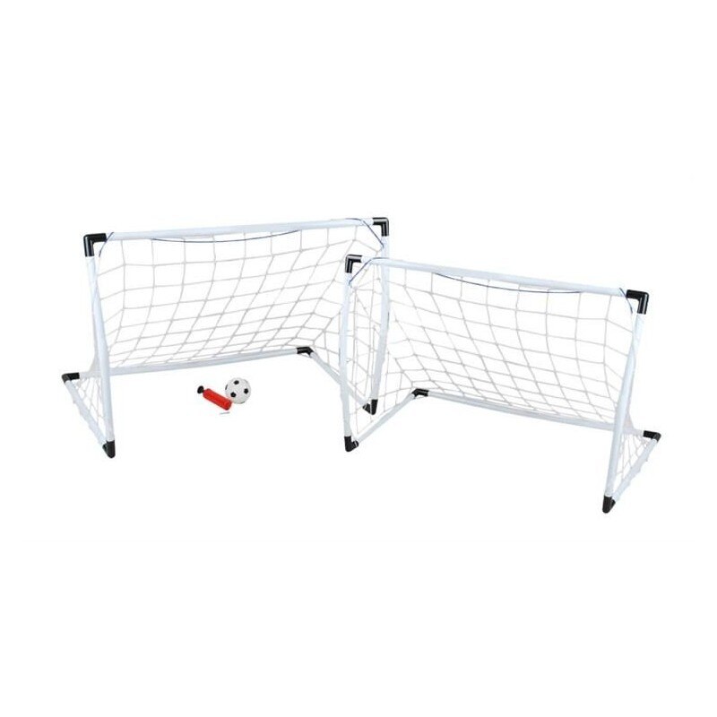 Set Fotbal Pentru Copii 2 in 1 Cu Plasa, Minge Si Pompa, XXL