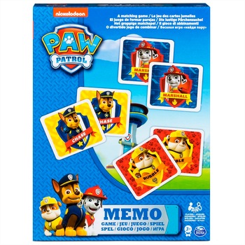 Joc de memorie Paw Patrol, 48 carti Joc de memorie Paw Patrol, 48 carti
