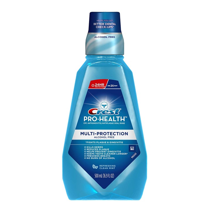 Вода за уста Crest Pro-Health Multi-Protection, без алкохол, 500ml