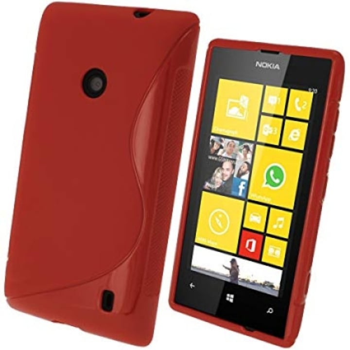 Π‘ΠΈΠ»ΠΈΠΊΠΎΠ½ΠΎΠ² Π³ΡΡΠ± Omni S Line Π·Π° Nokia 535, Π§Π΅ΡΠ²Π΅Π½