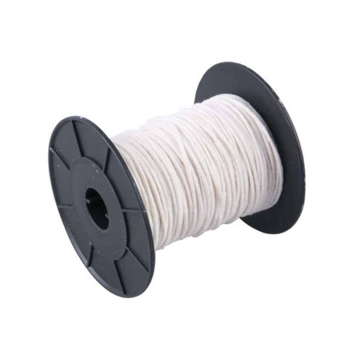 Восъчен памучен шнур за конструкция 1мм Х 50м 50920