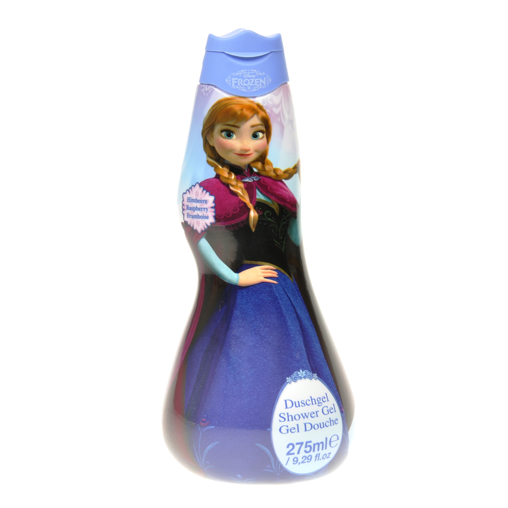 Gel de dus pentru copii NOVOKIDS™ Disney Originals Frozen , 275 ml, non-toxic, aroma de piersica , model Anna