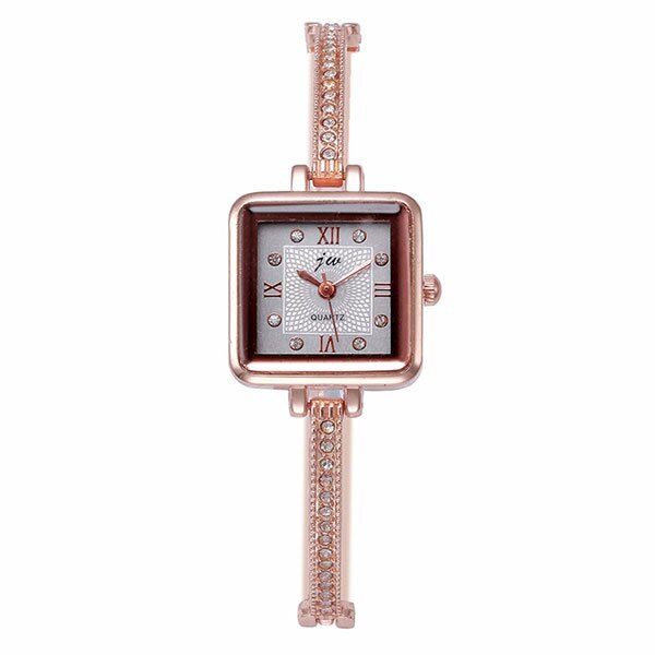 Ceas jw Dama Quartz Casual Elegant Rose, PN999204RE, curea din metal (zale), afisaj Analog