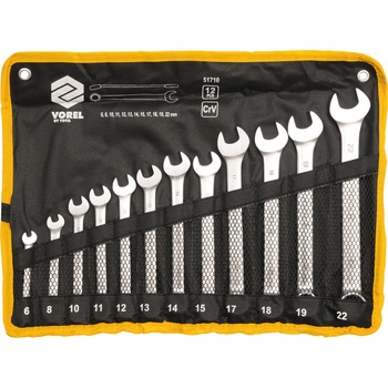 Set 12 chei combinate 6 - 22 mm Vorel 51710 Set 12 chei combinate 6 - 22 mm Vorel 51710