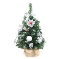 Brad artificial 2D decorativ de masa, BL-024, 60 cm