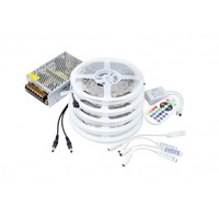 kit banda led 5050 ip20 rgb 30 ledurimetru 25 metri alimentare  controller imagen 46_0_
0