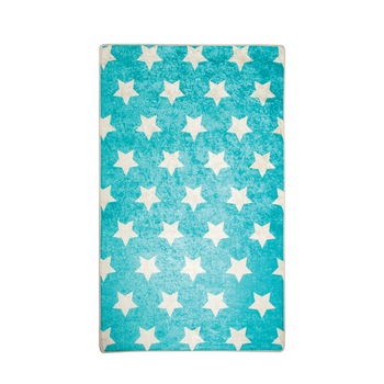 Covor Copii, STELA Albastru,100 cm x 160 cm, Casafun Covor Copii, STELA Albastru,100 cm x 160 cm, Casafun
