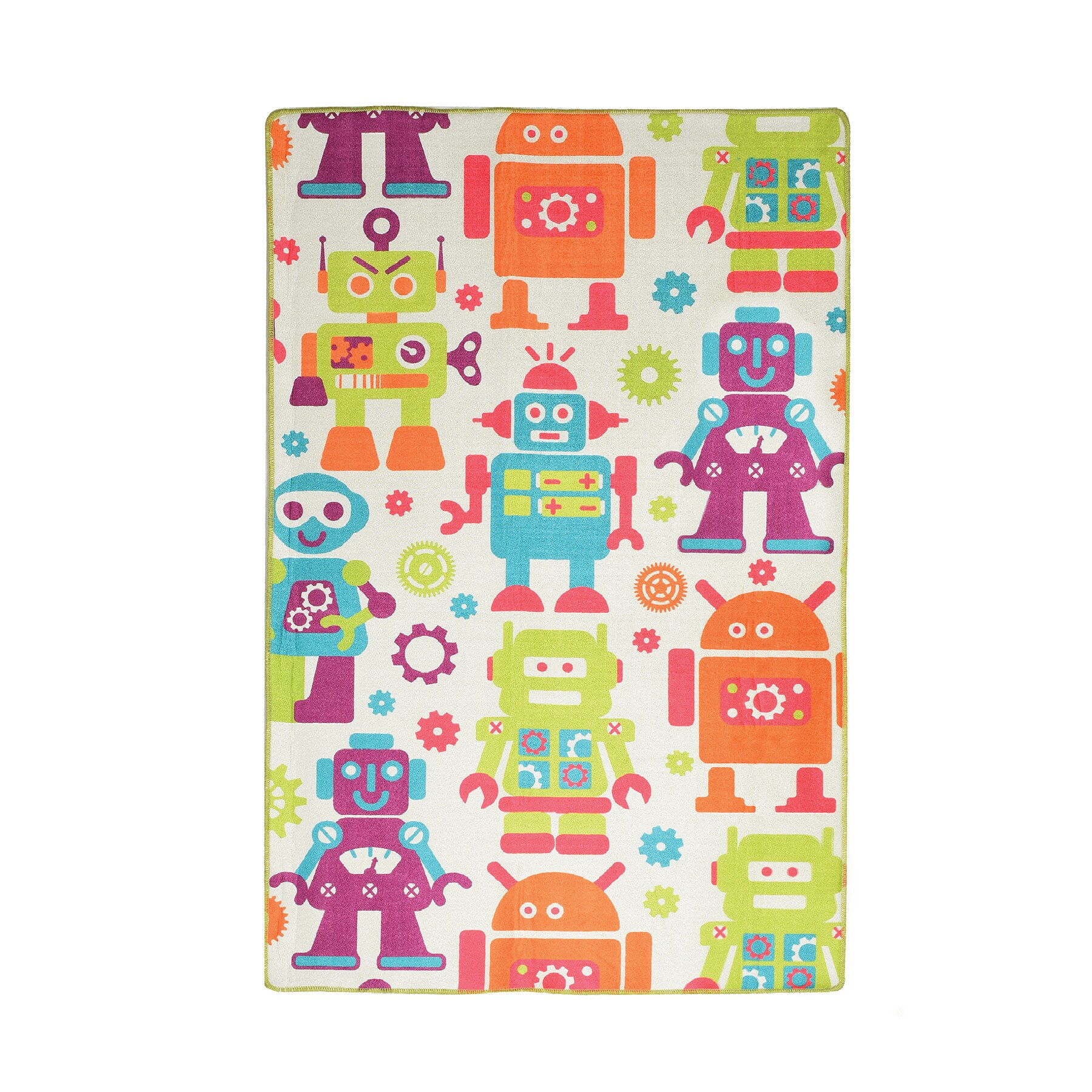 Covor Copii, ROBOTS,100 cm x 160 cm, Casafun