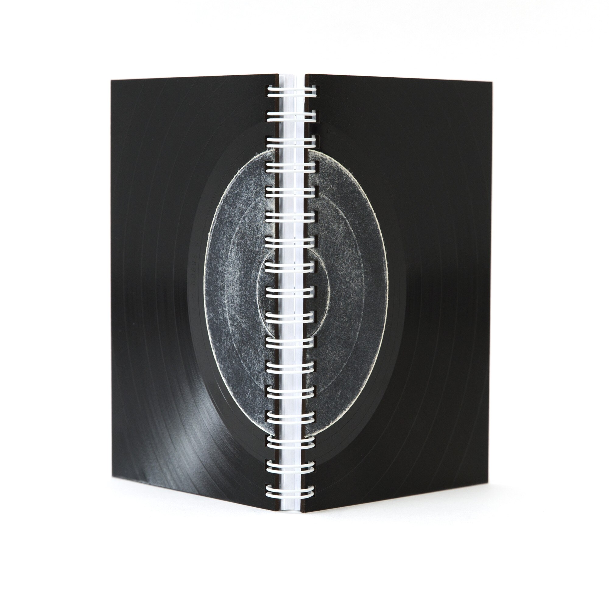 Agenda vinil reciclat, Vinilistic, A6, Carnetel, Vintage, 11x15cm, Cadou original