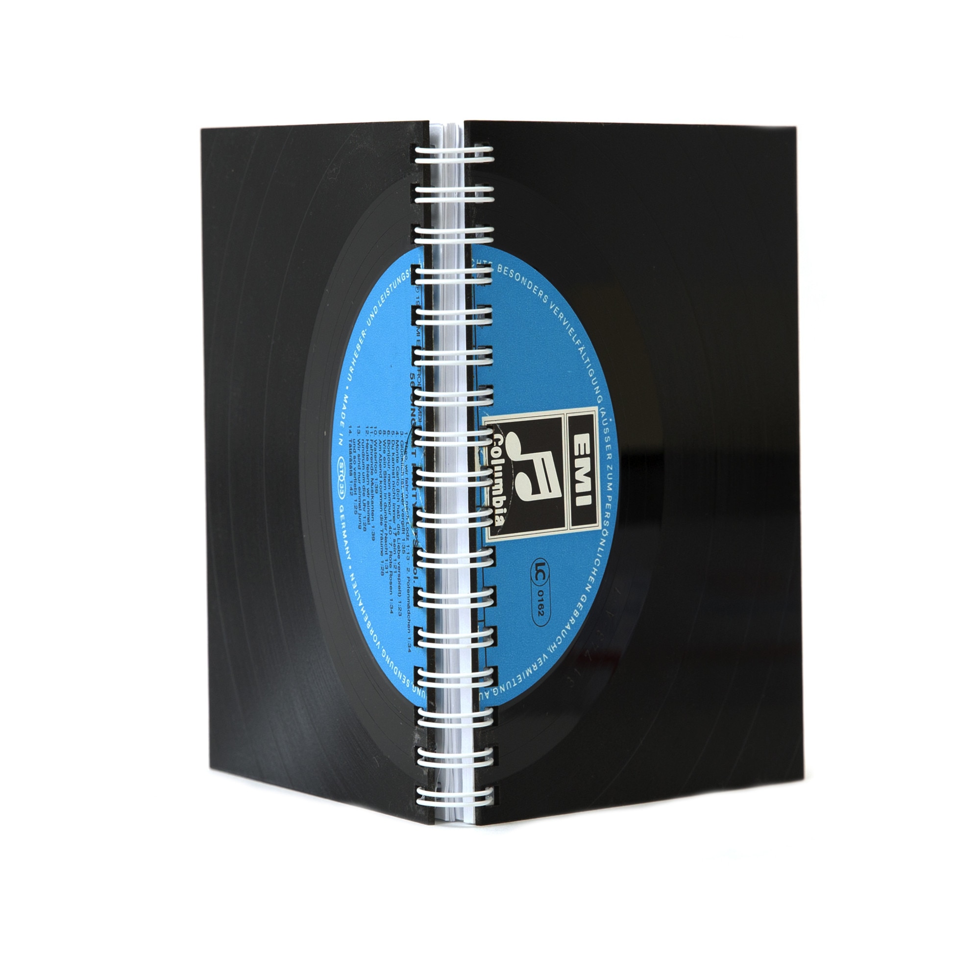 Agenda vinil reciclat, Vinilistic, A6, Carnetel, Emi, 11x15cm, Cadou original