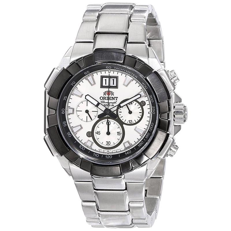 Ceas barbatesc Orient FTV00002W0 Quartz Argintiu