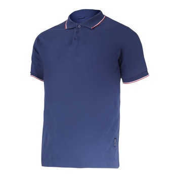 Tricou bumbac Polo subtire Lahti Pro, marimea XL, albastru Tricou bumbac Polo subtire Lahti Pro, marimea XL, albastru