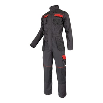 Combinezon lucru Lahti Pro, marime XL, 11 buzunare, mansete ajustabile, Negru Combinezon lucru Lahti Pro, marime XL, 11 buzunare, mansete ajustabile, Negru