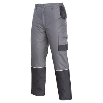 Pantaloni lucru grosi captusiti Lahti Pro, marimea 3XL, 11 buzunare, talie ajustabila Pantaloni lucru grosi captusiti Lahti Pro, marimea 3XL, 11 buzunare, talie ajustabila