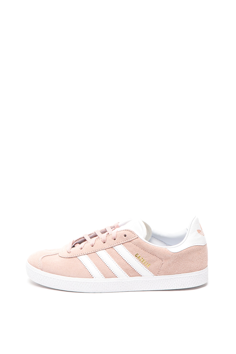 Adidas ORIGINALS, Pantofi sport de piele intoarsa, cu detalii de piele ecologica Gazelle