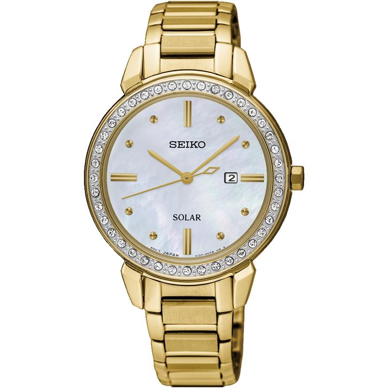 Ceas dama Seiko SUT330P1 Quartz Auriu