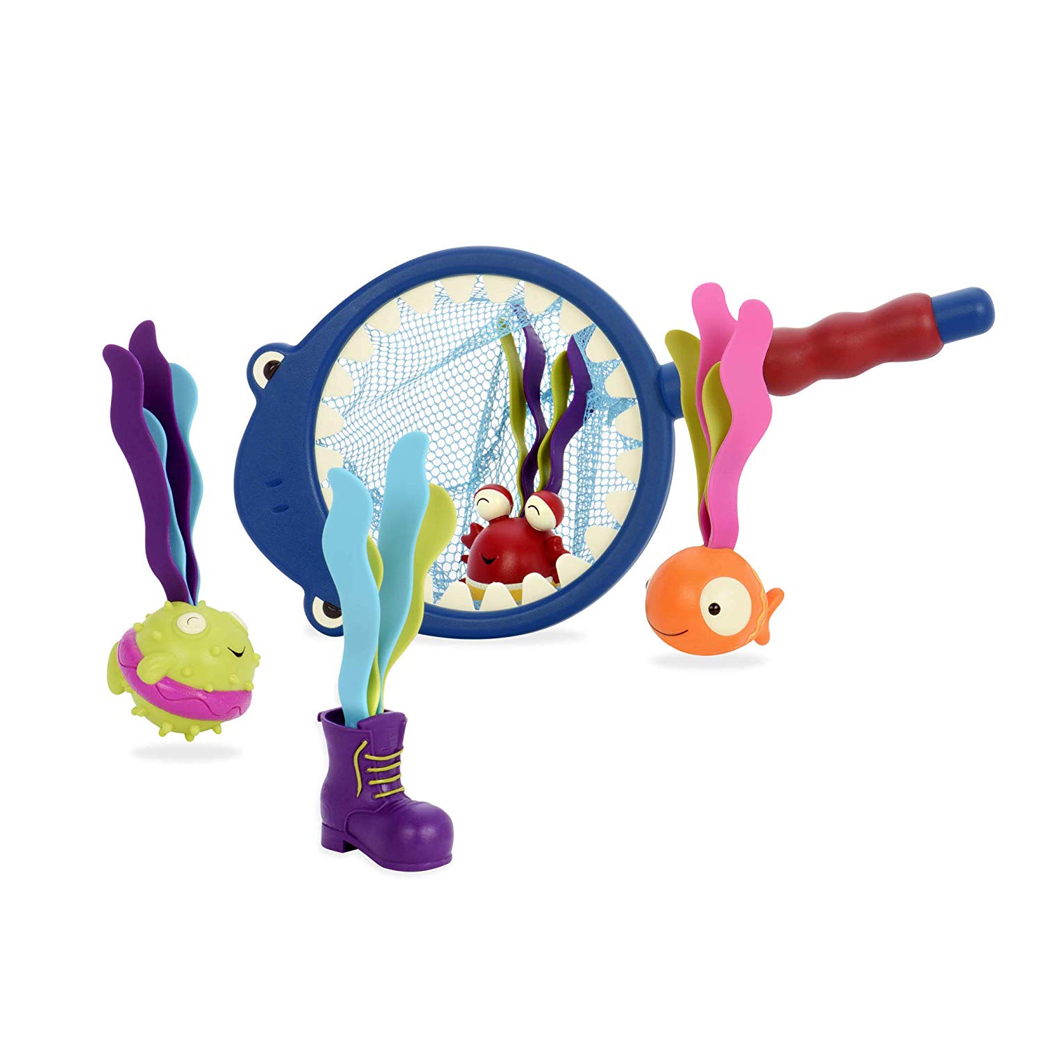 Plasa cu jucarii de baie Rechin B.Toys