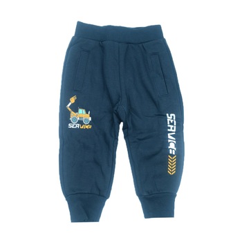 Pantaloni sport pentru baieti Happy House WB-2725-3, Negru Pantaloni sport pentru baieti Happy House WB-2725-3, Negru