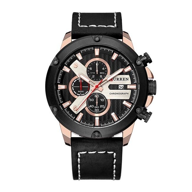 Ceas Quartz Curren Destroyer Negru-Rose 9952578