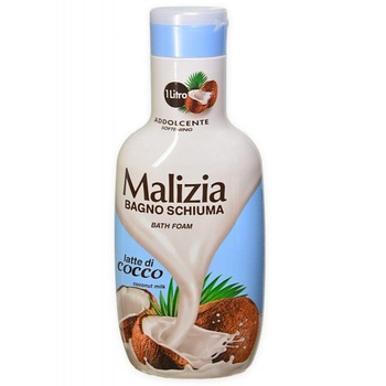 Spumant de baie Malizia Bagno Schiuma latte di cocco 1l Spumant de baie Malizia Bagno Schiuma latte di cocco 1l
