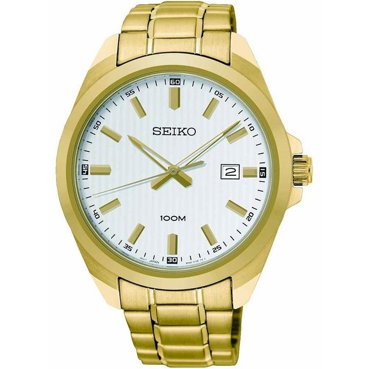 Ceas barbatesc Seiko SUR280P1 Quartz Auriu