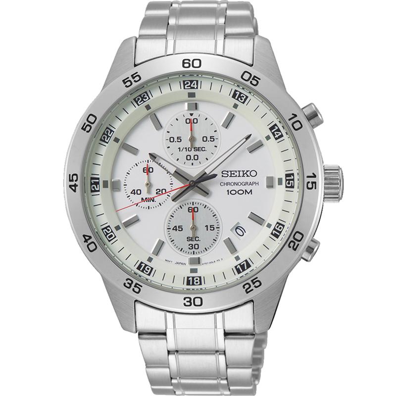 Ceas barbatesc Seiko SKS637P1 Quartz Argintiu