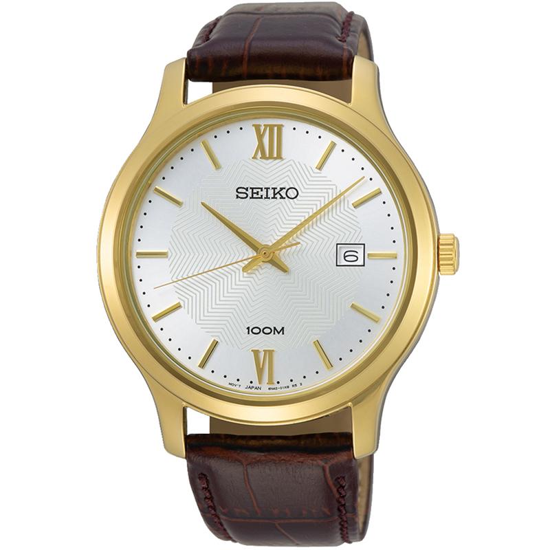 Ceas barbatesc Seiko SUR298P1 Quartz Auriu