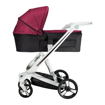 Carucior Bebumi Space 2 in 1, Rubi, cu frana automata, 2020 Carucior Bebumi Space 2 in 1, Rubi, cu frana automata, 2020