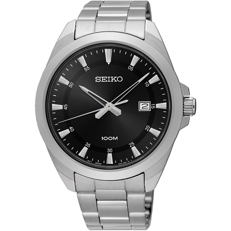 Ceas barbatesc Seiko SUR209P1 Quartz Argintiu