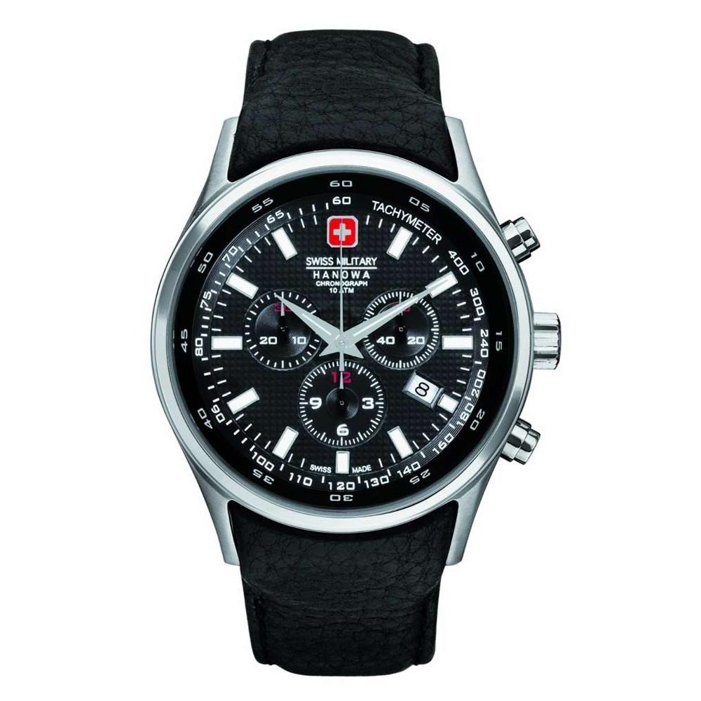 Ceas barbatesc Swiss Military 06-4156.04.007 Quartz Argintiu