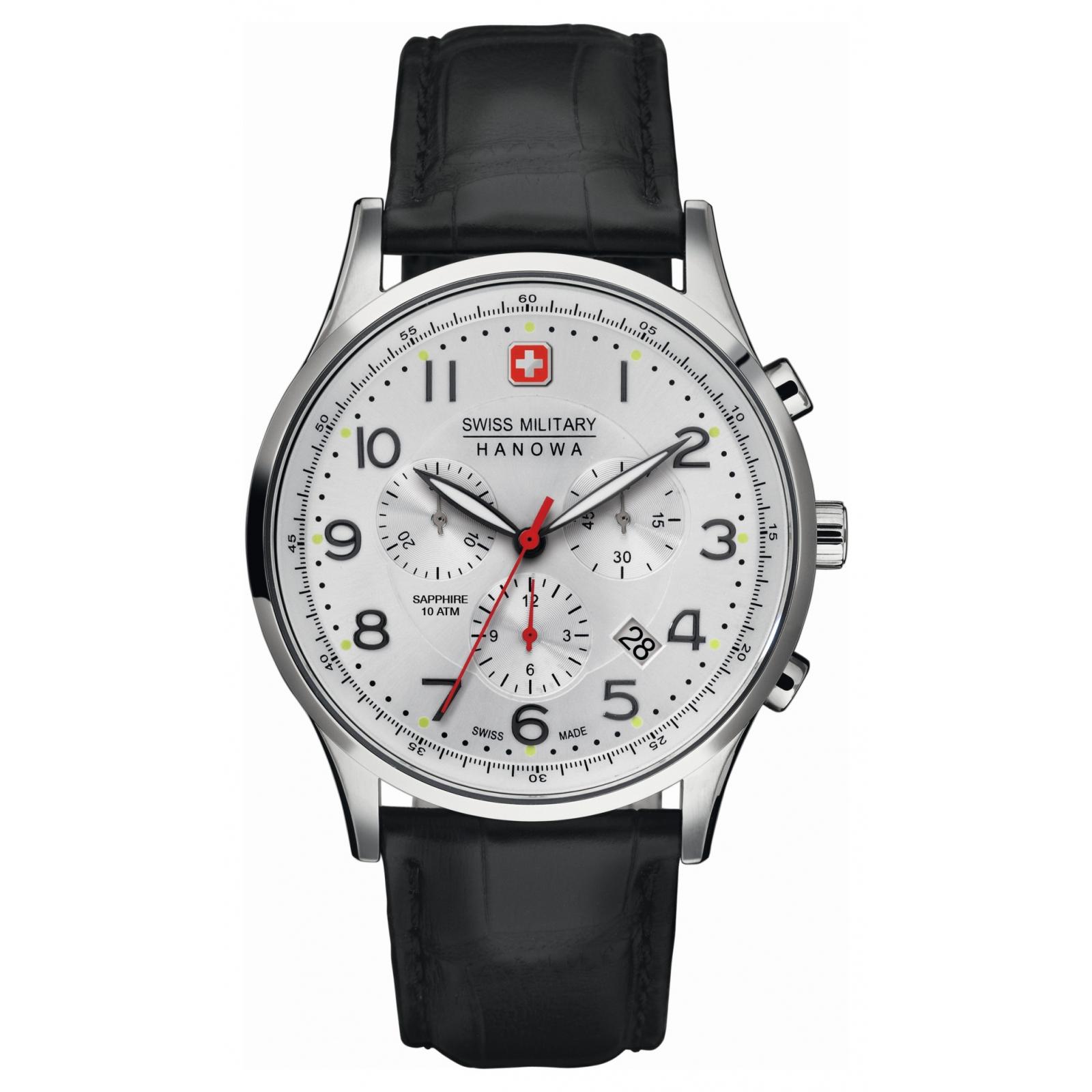Ceas barbatesc Swiss Military 06-4187.04.001 Quartz Argintiu