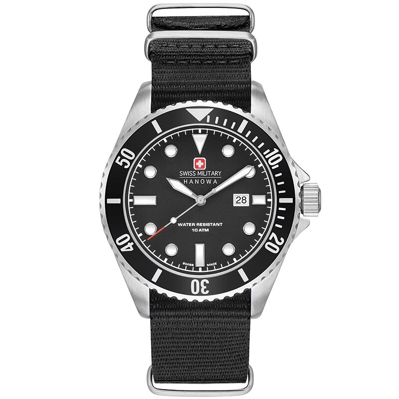 Ceas barbatesc Swiss Military 06-4279.04.007.07 Quartz Negru