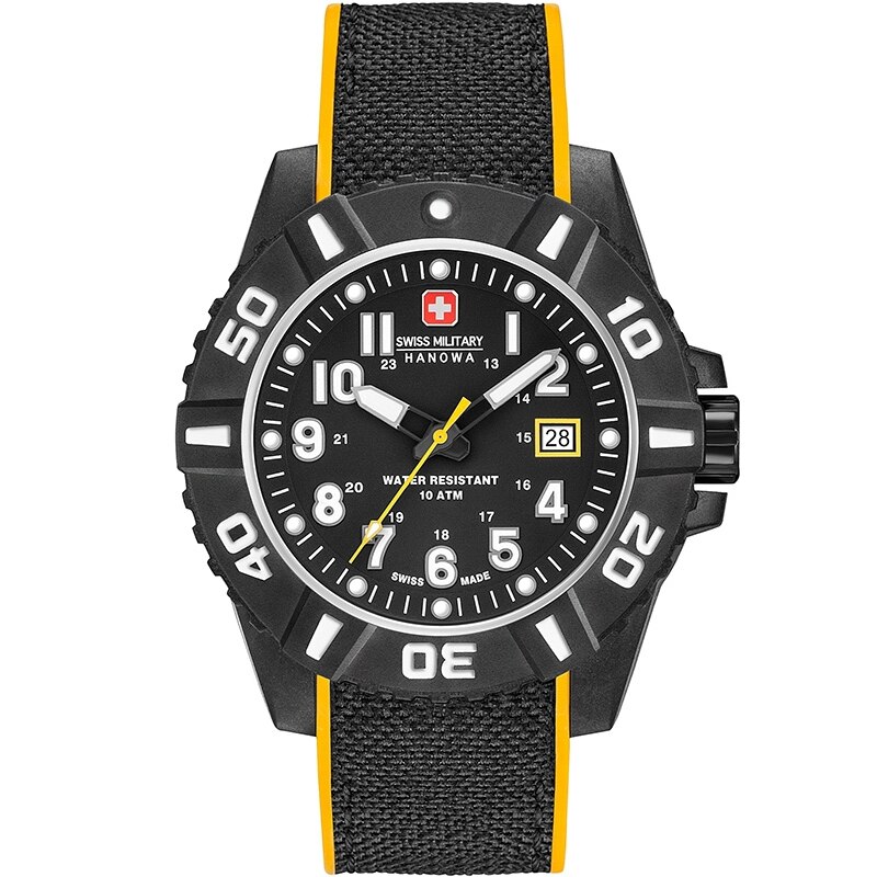 Ceas barbatesc Swiss Military 06-4309.17.007.79 Quartz Negru