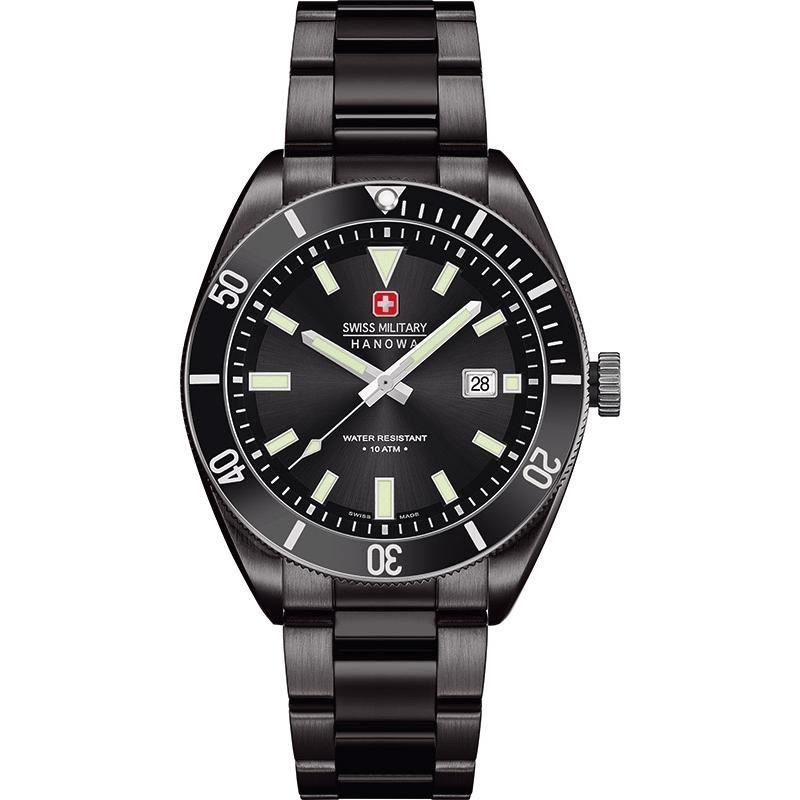Ceas barbatesc Swiss Military 06-5214.1.13.007 Quartz Negru