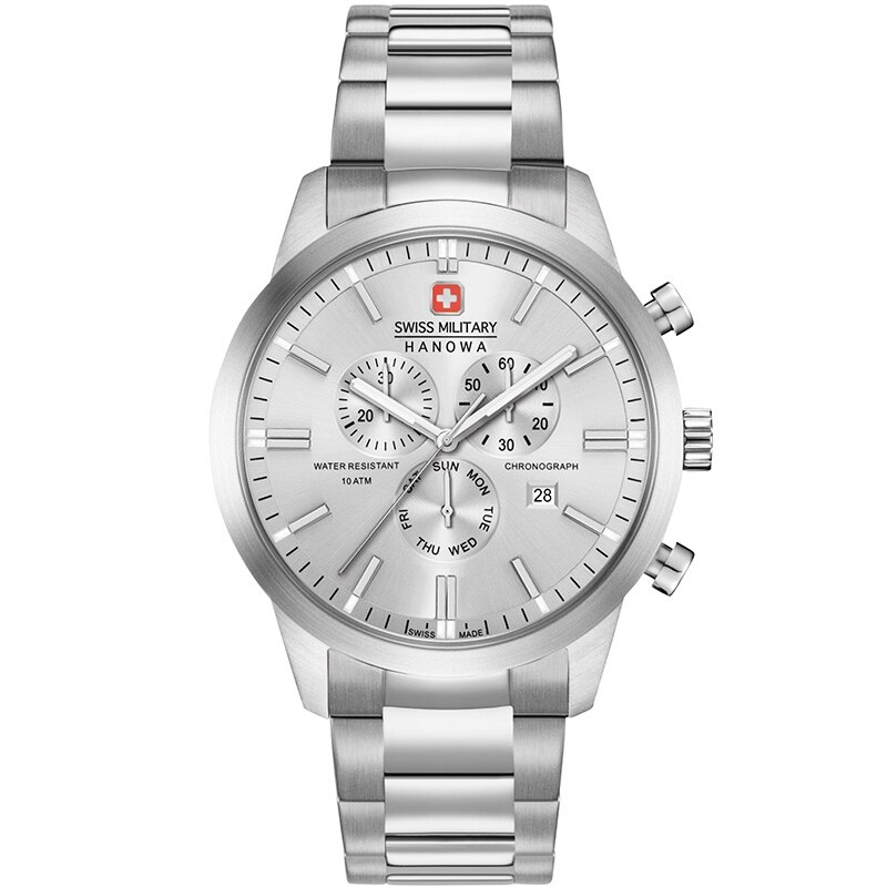 Ceas barbatesc Swiss Military 06-5308.04.009 Quartz Argintiu