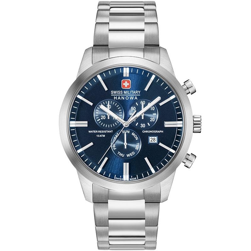 Ceas barbatesc Swiss Military 06-5308.04.003 Quartz Argintiu