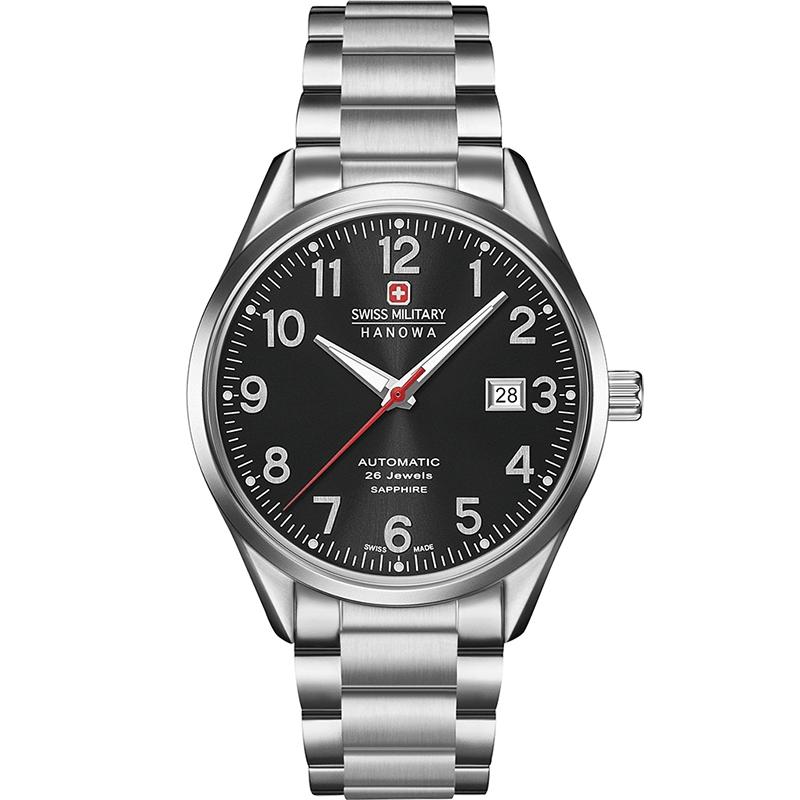 Ceas barbatesc Swiss Military 05-5287.04.007 Automatic Argintiu