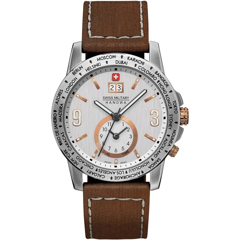 Ceas barbatesc Swiss Military 06-4131.1.04.001 Quartz Argintiu