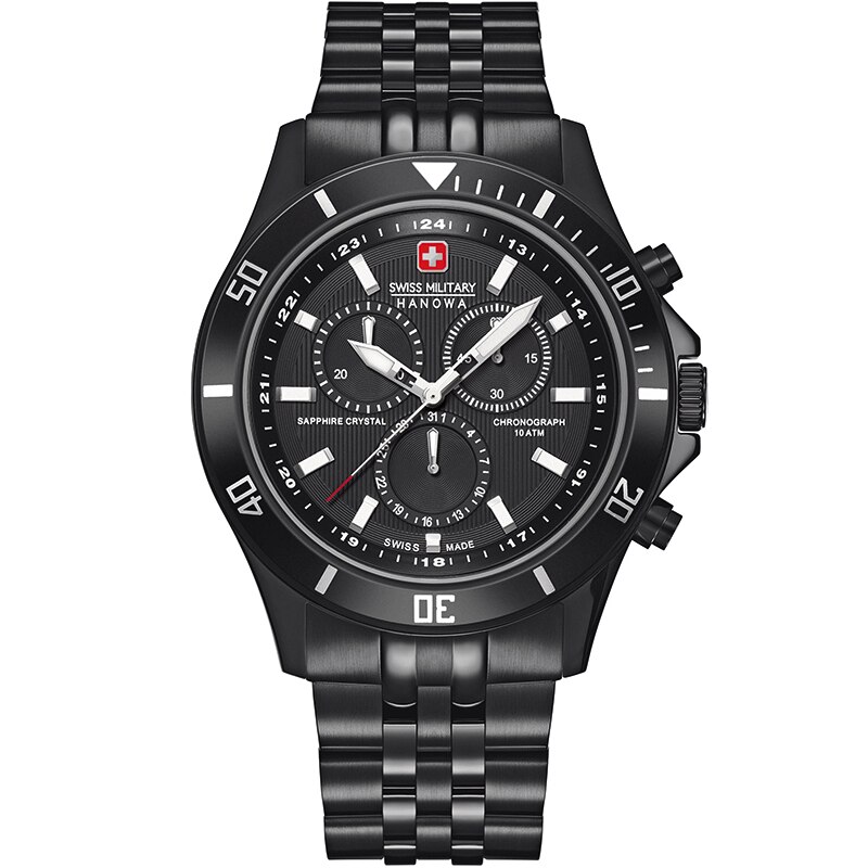 Ceas barbatesc Swiss Military 06-5183.7.13.007 Quartz Negru