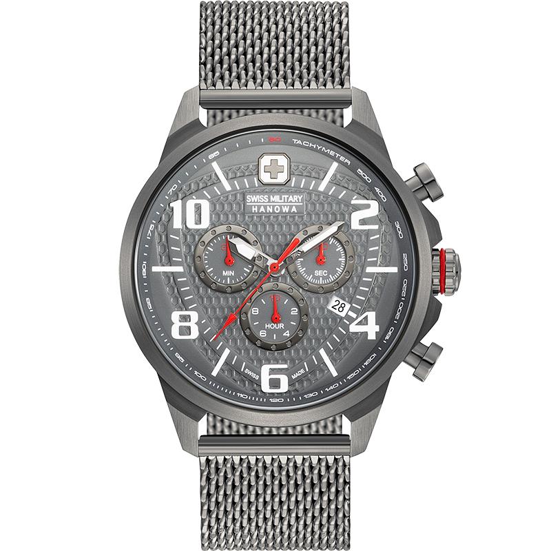 Ceas barbatesc Swiss Military 06-3328.30.009 Quartz Gri