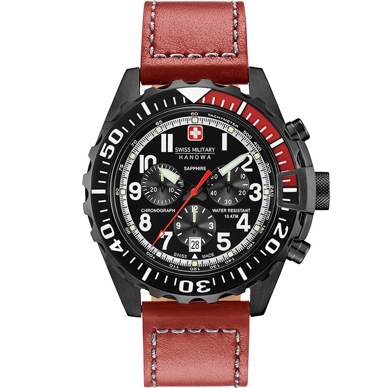 Ceas barbatesc Swiss Military 06-4304.13.007 Quartz Negru