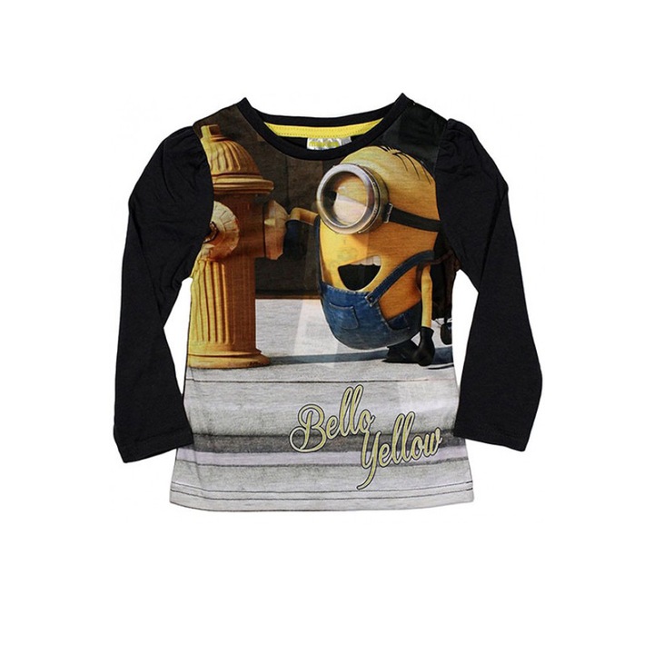 blúz minions lány fekete